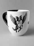 The Meg — WingMutts Border Collie Mug