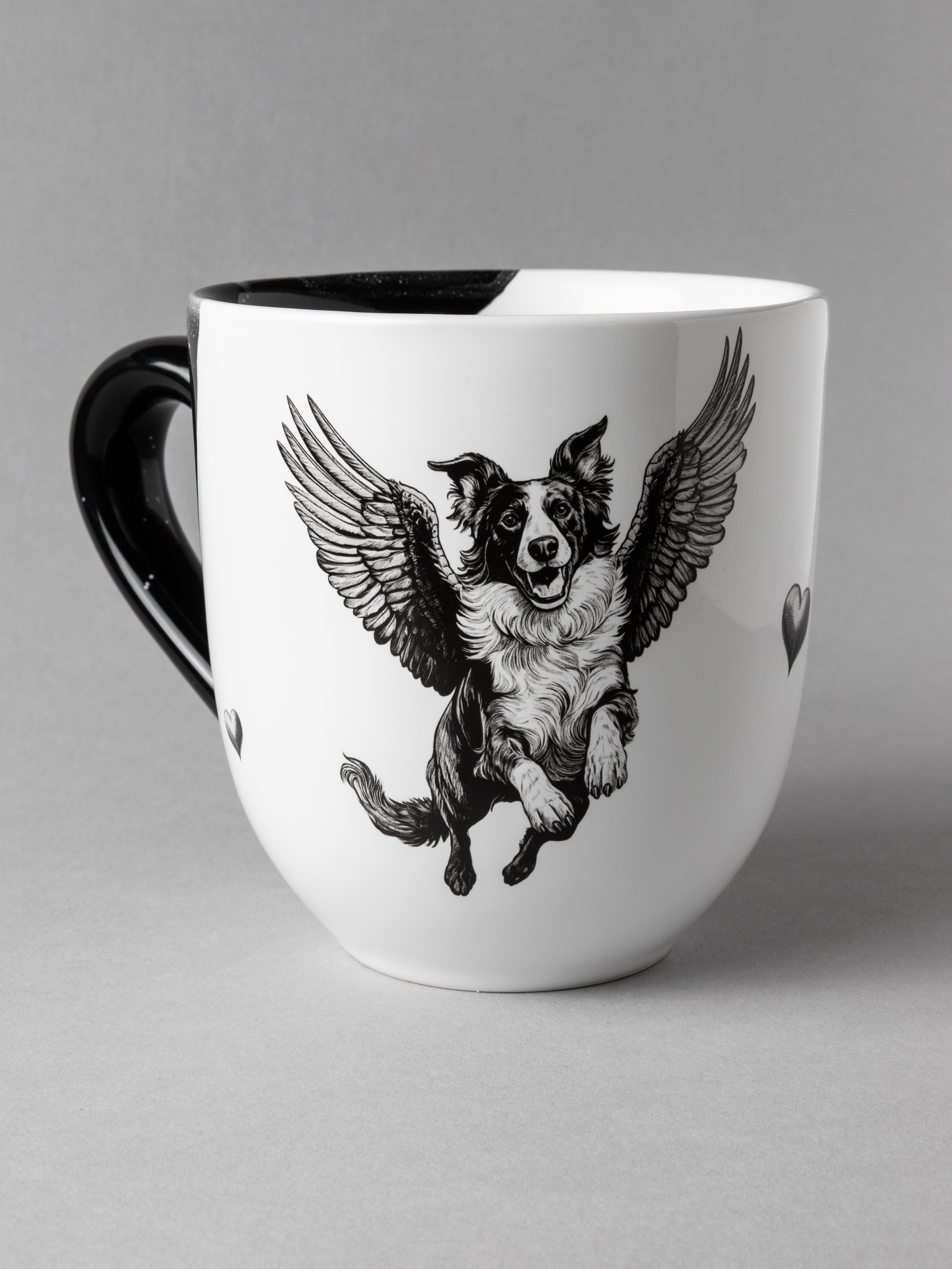 The Meg — WingMutts Border Collie Mug