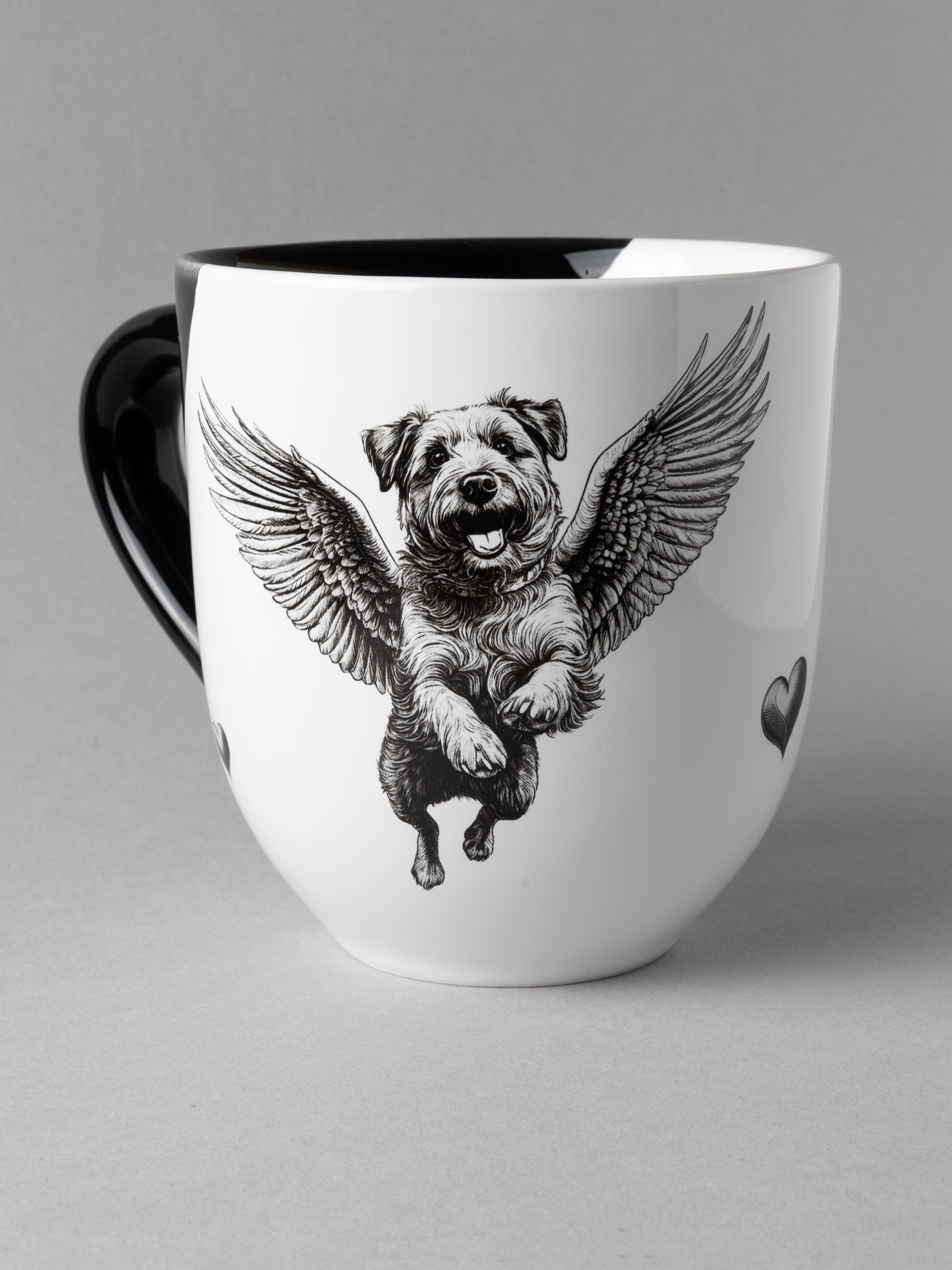 Sir Ruffles of the Border — WingMutts Border Terrier Mug