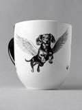 Herr Wurst — WingMutts Dachshund Mug