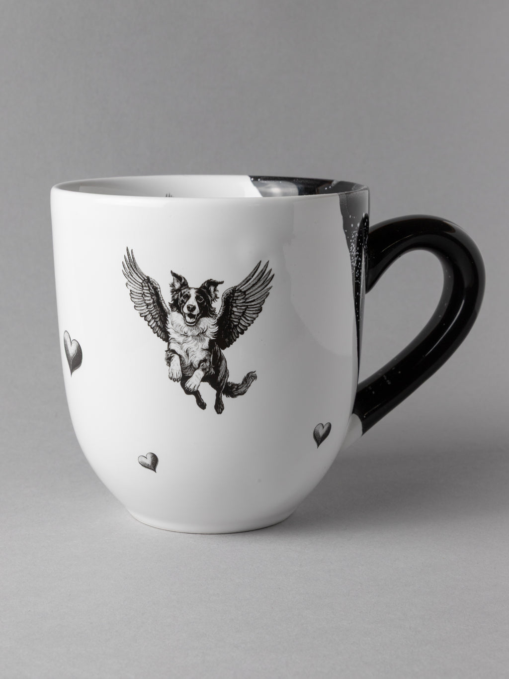 The Meg — WingMutts Border Collie Mug