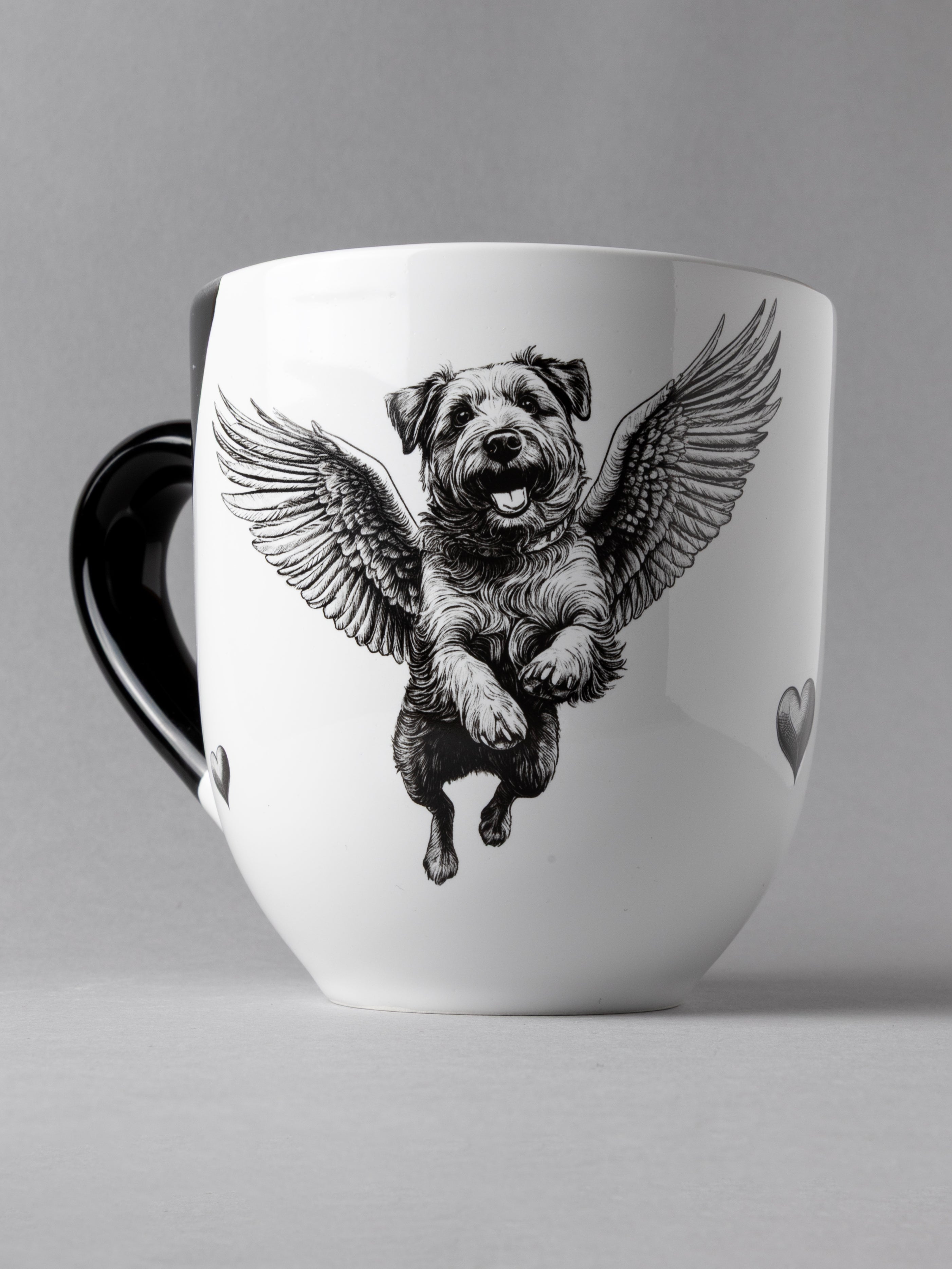 Sir Ruffles of the Border — WingMutts Border Terrier Mug