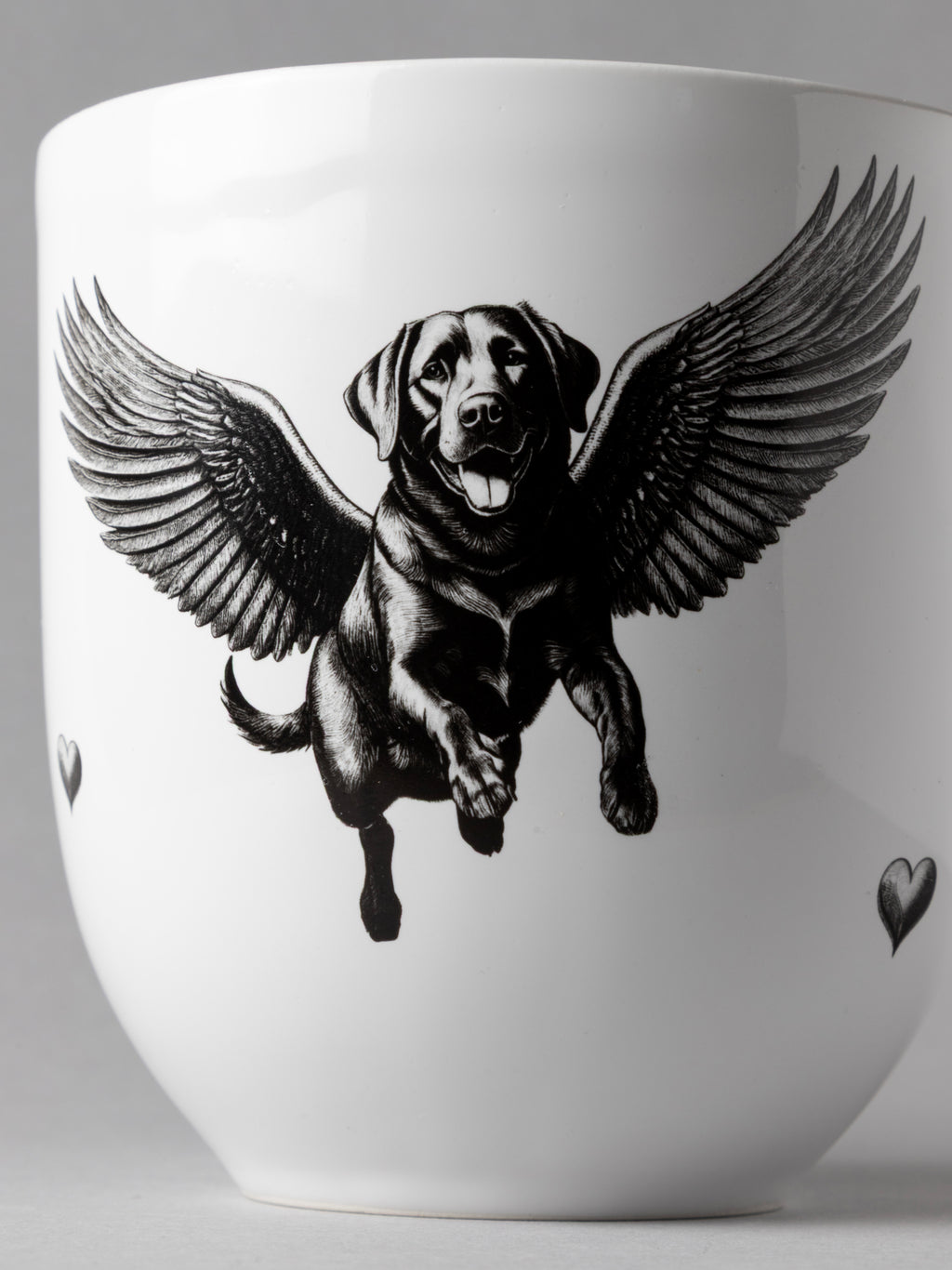 Woah Black Labby, Bam-Balam — WingMutts Black Labrador Mug