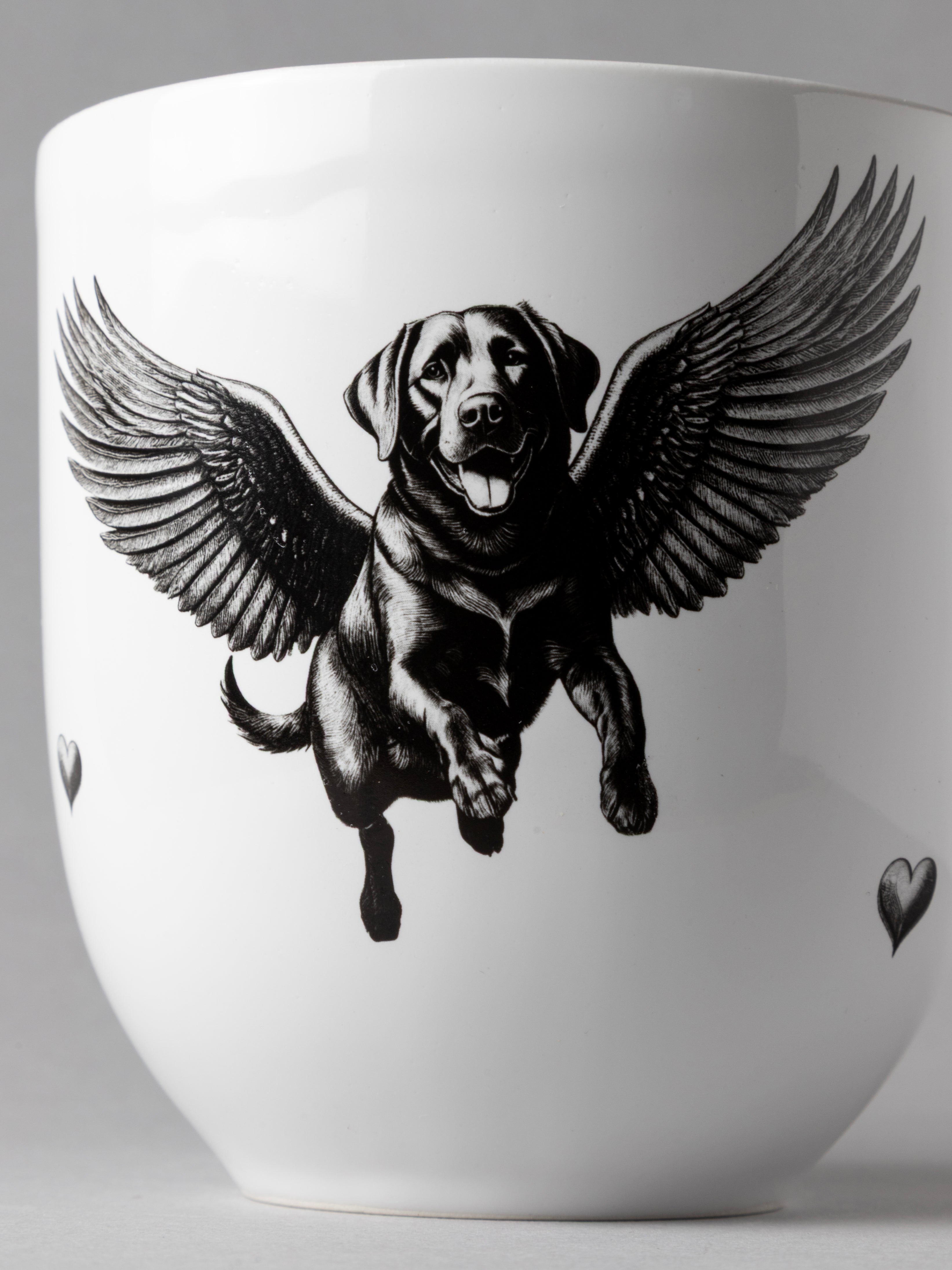 Woah Black Labby, Bam-Balam — WingMutts Black Labrador Mug