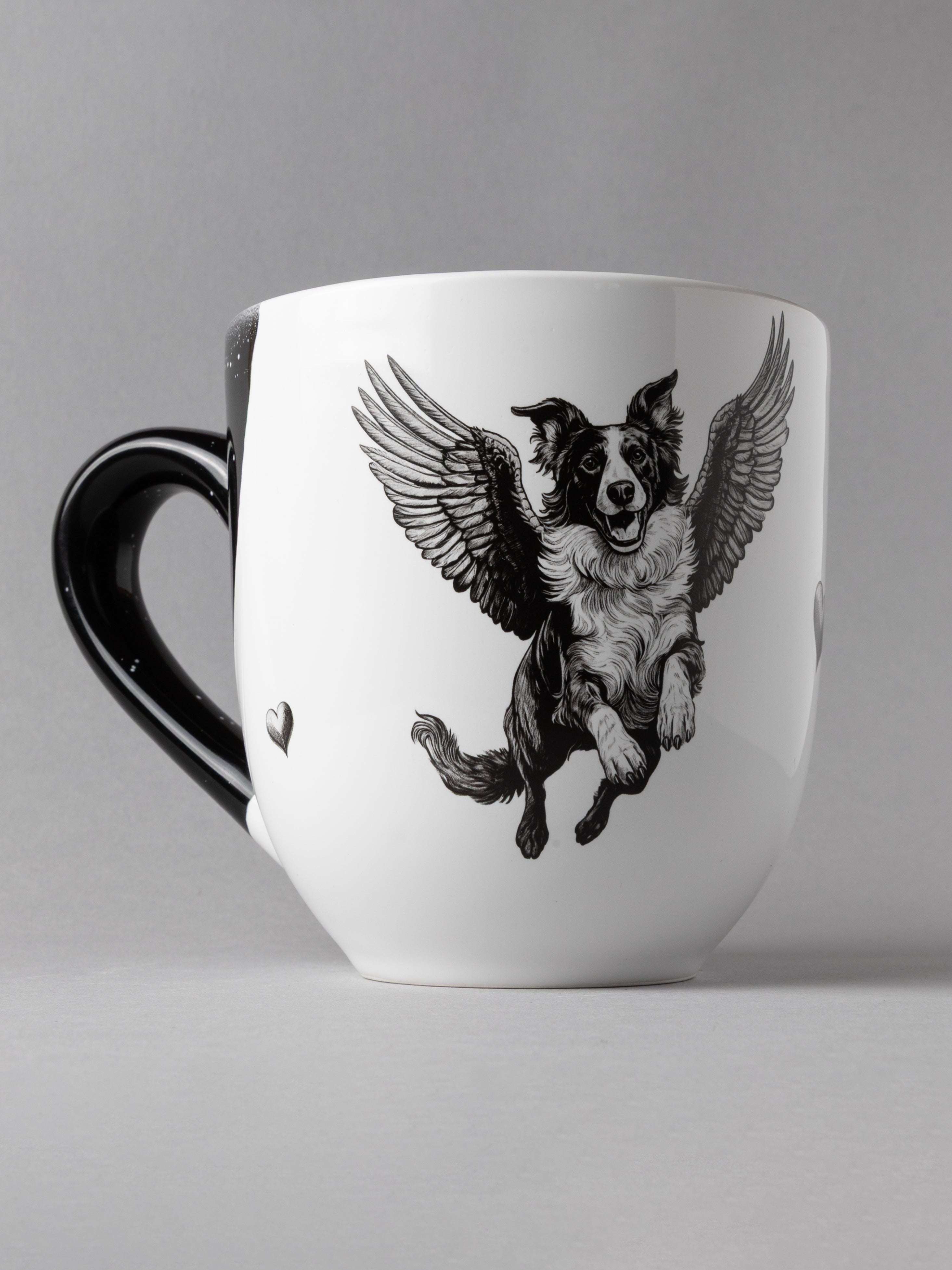 The Meg — WingMutts Border Collie Mug