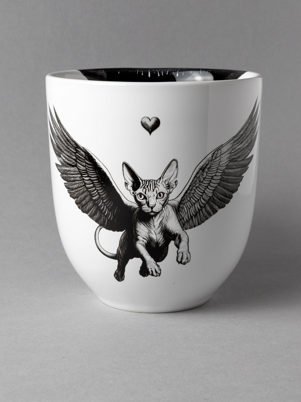 Empress Wrinklepaws — WingMogs Sphynx Cat Mug