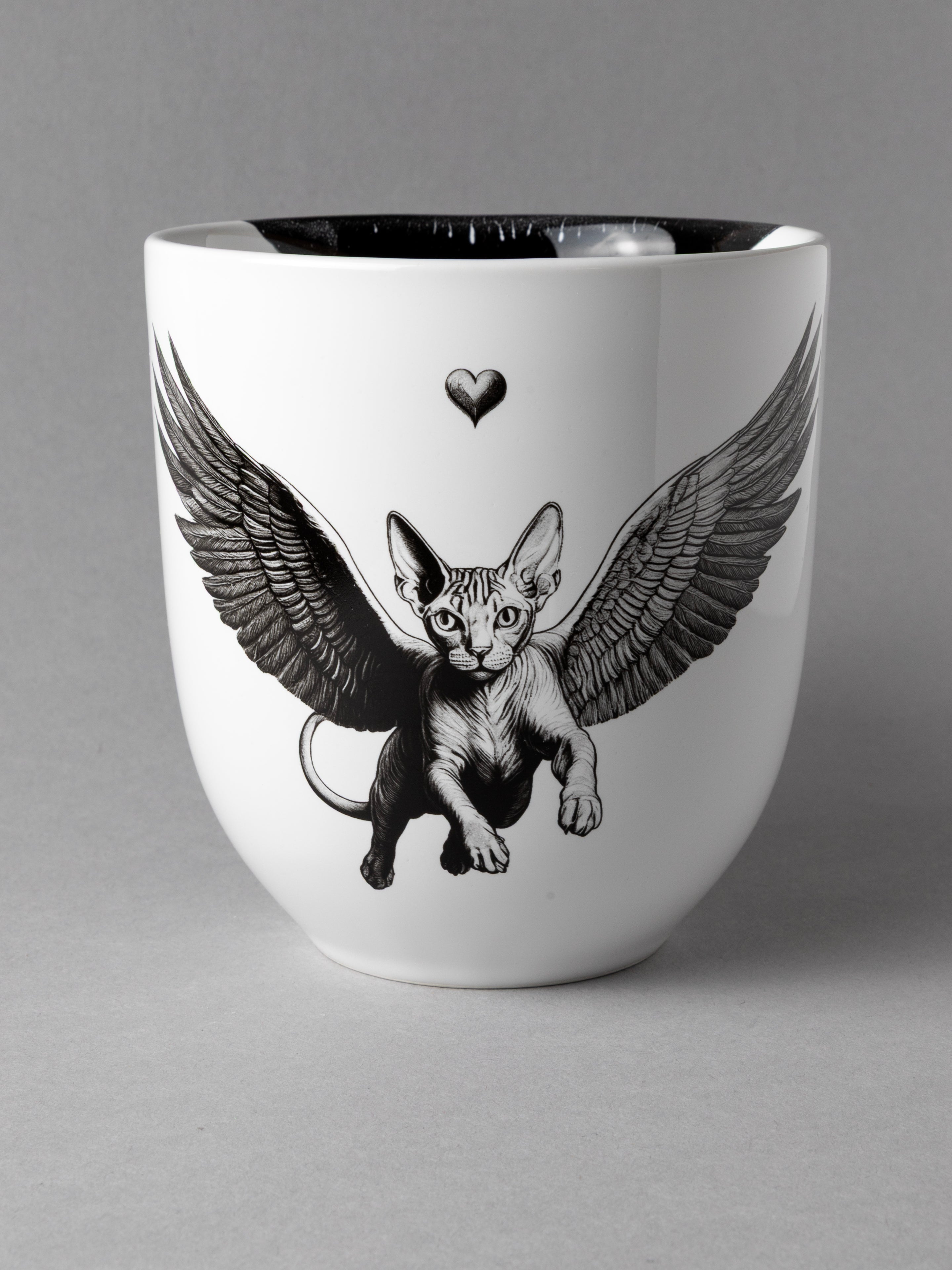 Empress Wrinklepaws — WingMogs Sphynx Cat Mug