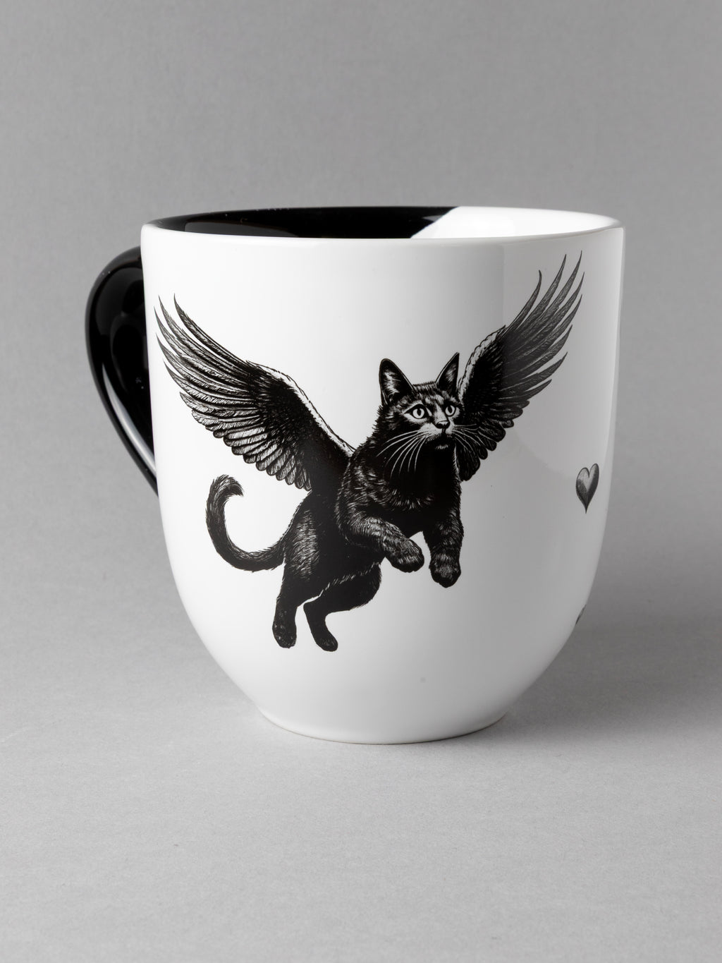 Madame Noir — WingMogs Black Cat Mug
