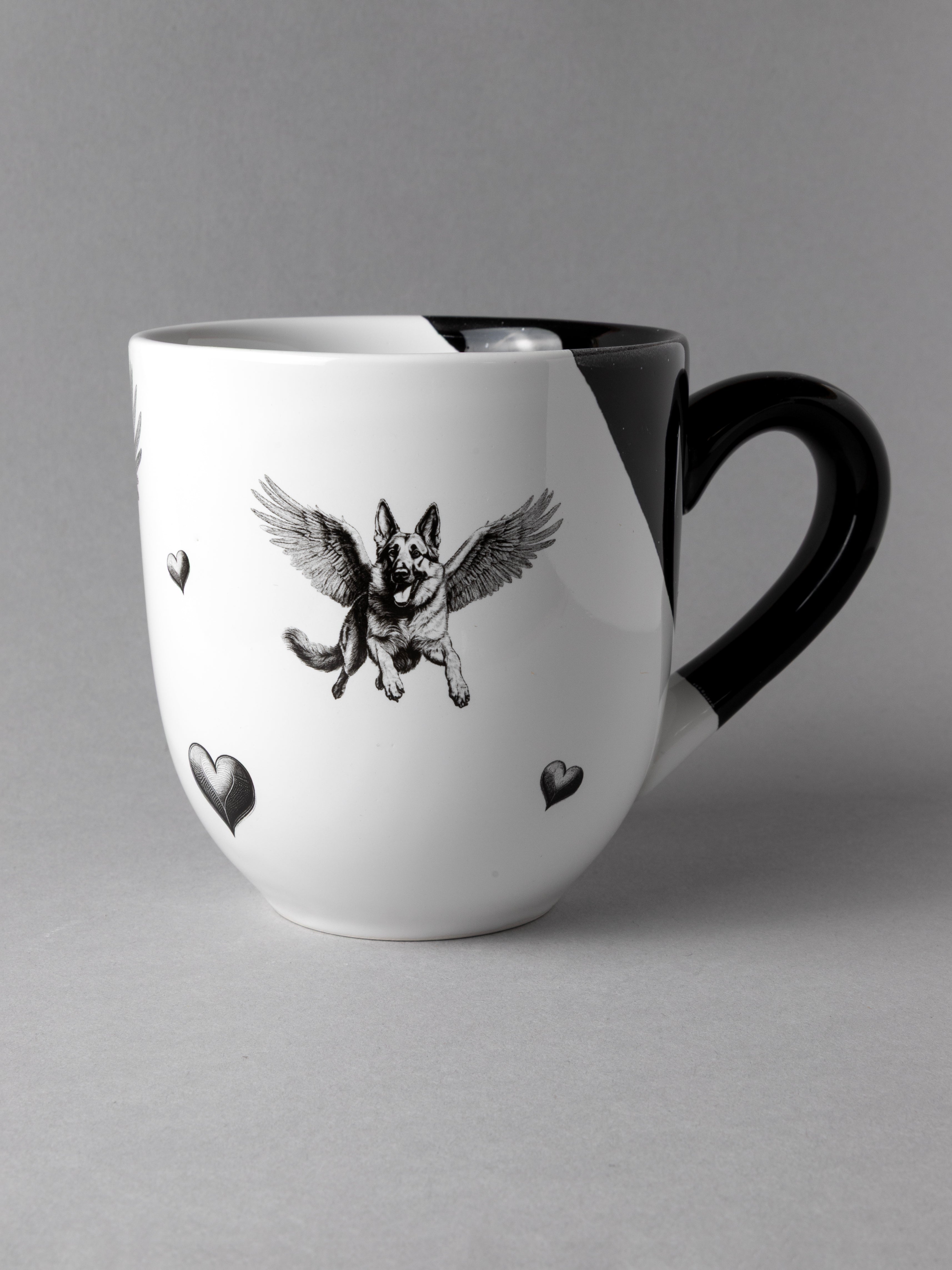 Woofgang Amadeus — WingMutts German Shepherd Mug