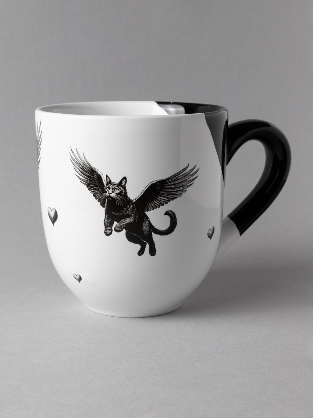 Madame Noir — WingMogs Black Cat Mug