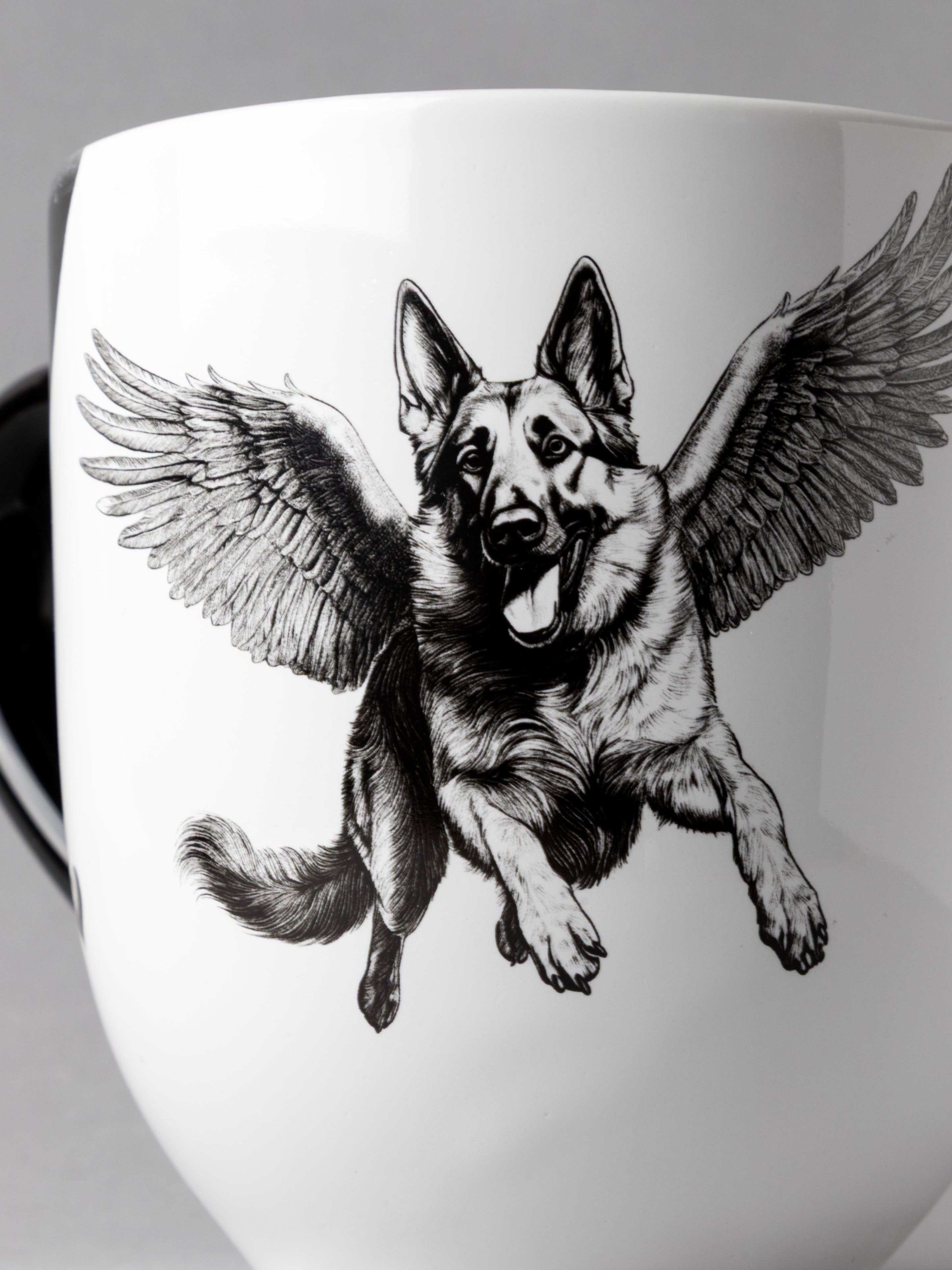 Woofgang Amadeus — WingMutts German Shepherd Mug